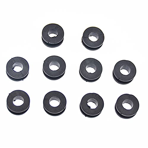 Rubber Grommets For Motorcycle Fairings Set Of 10 Yamaha Honda Kawasaki Suzuki WBCARB093YZTKJJ