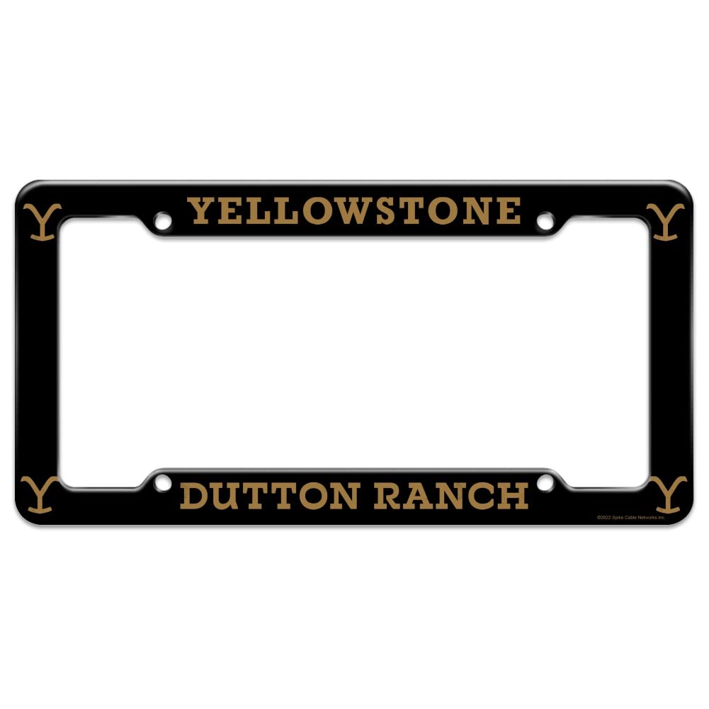 Graphics & More Yellowstone Tv Show Dutton Ranch License Plate Tag Frame