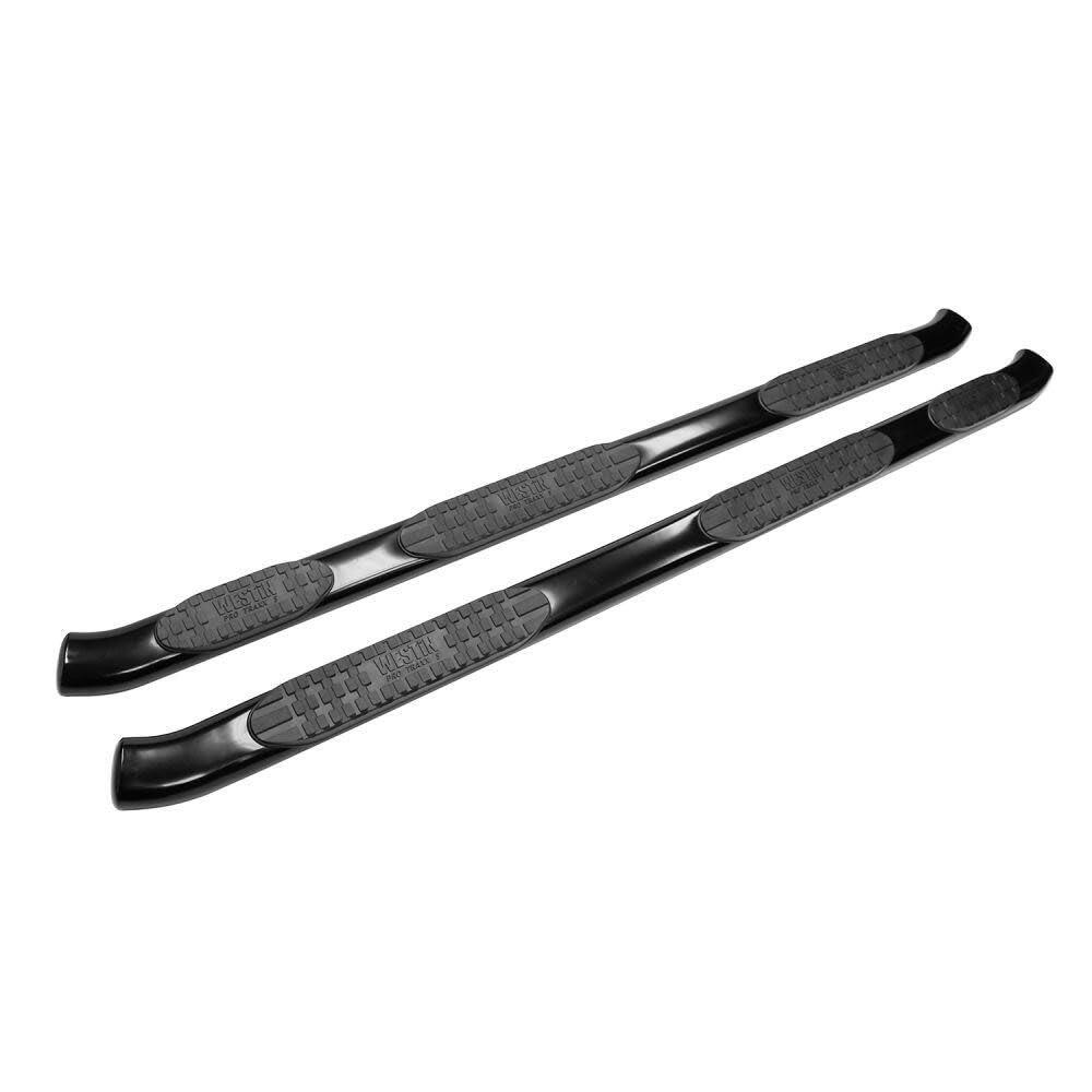 Westin 21-534565 PRO TRAXX 5 Oval Wheel to Wheel Nerf Bars fits 2007-2018 Silverado Sierra 1500 Crew Cab 5'5'' Bed (Exc 2007 Cla