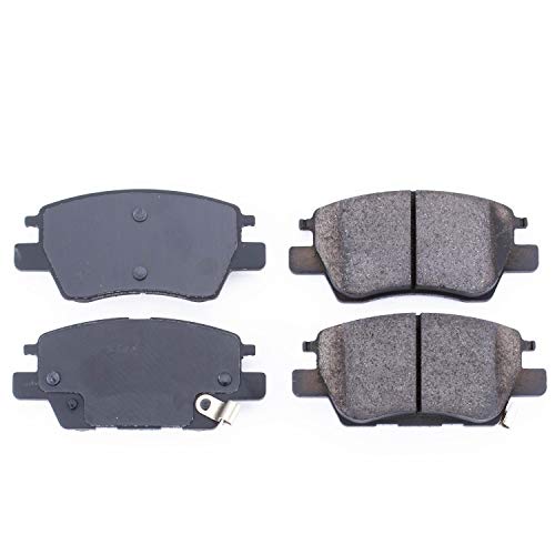 Power Stop 16-1844 Front Z16 Ceramic Brake Pad, 1 Pack For Chevrolet Bolt EUV 2022-2023, Chevrolet Bolt EV 2017-2023, Chevrolet