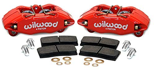 Wilwood 140-10790 Rear Brake Kit (65-82 Corvette Clear Anodized), Gray