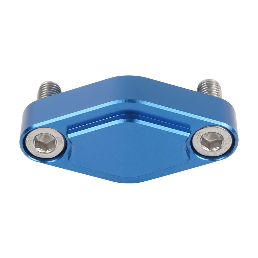 NICECNC ATV Parking Brake Blocking Plate Compatible with Yamaha Raptor 700R 700 660 125 250 350 YFZ 450 YFZ450R Warrior 350, Compatible with Honda TRX 450R 400EX 300EX ATC110 1979-1985 Blue