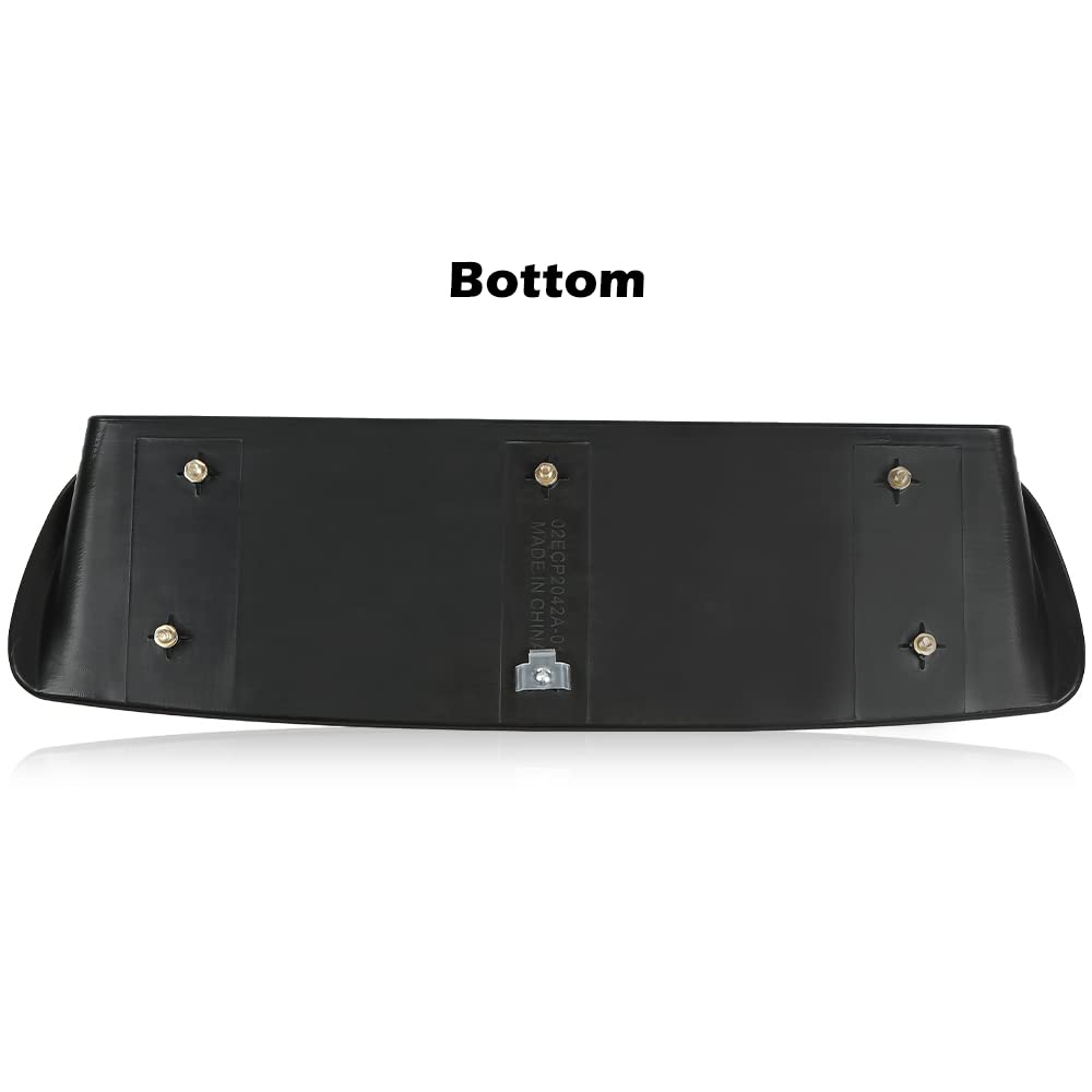 PIT66 Hood Scoop Bulge Kit Compatible with Toyota Tacoma 2005-2011, 76181-35050-A1 Black