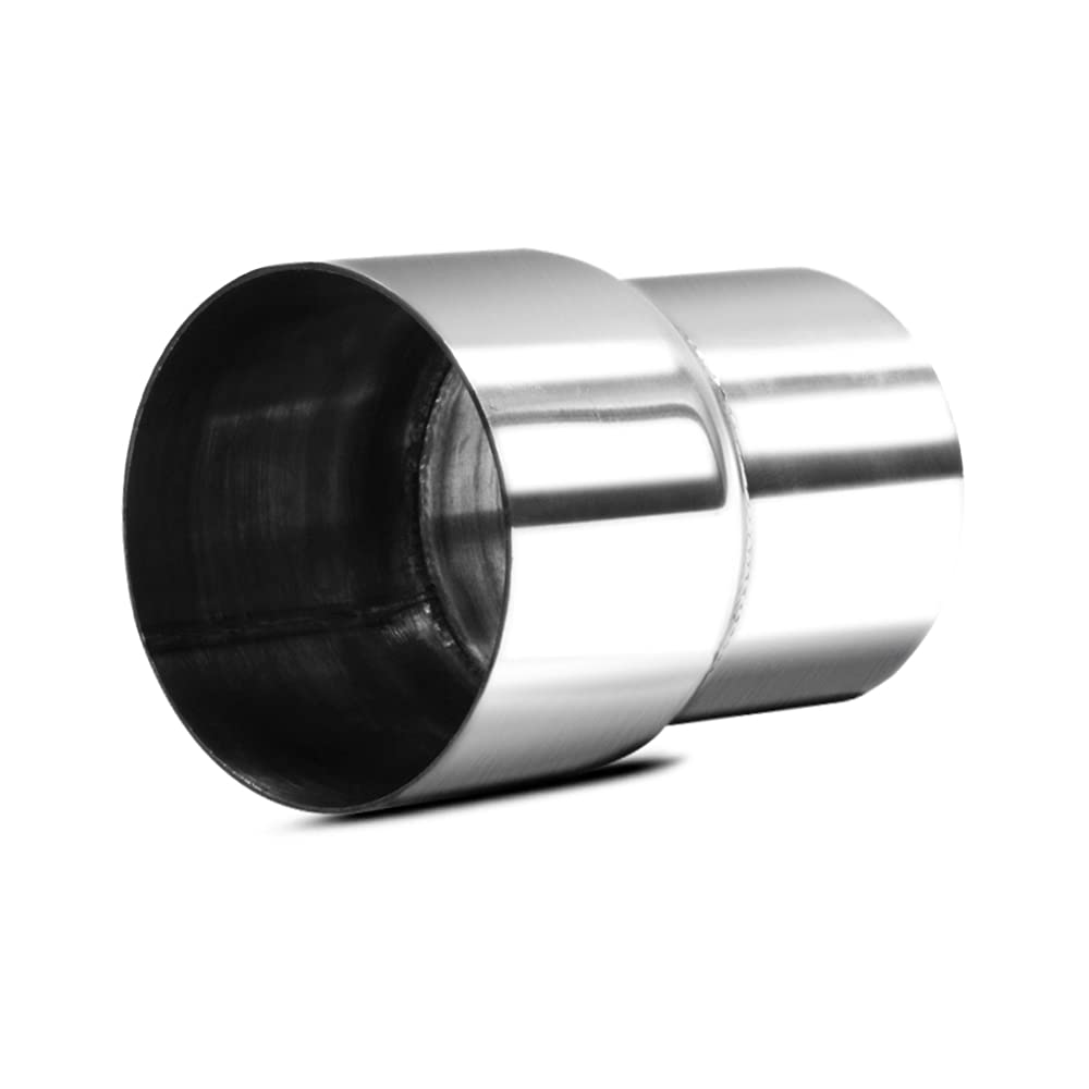 Universal 2.5'' ID to 3'' OD Exhaust Pipe Adapter Connector Reducer 304 Stainless Steel 2.5 Inch to 3.0 Inch 2 1/2    ID to 3.0 