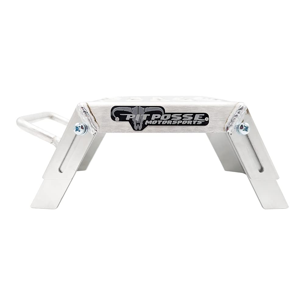Pit Posse PP2739 Mini Moto Starting Block Aid Pair for Youth Riders - Made in USA - MX Offroad Motorcycle Step Block Risers - Ad