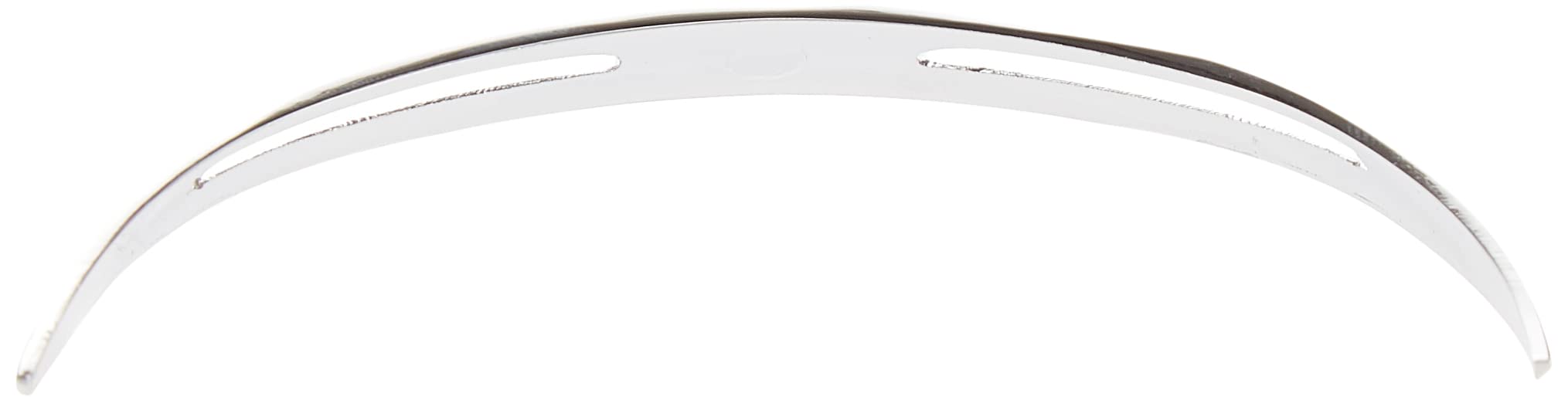 Kuryakyn 9012 Motorcycle Accent Accessory: Leading Edge Narrow Front Fender Tip for Harley-Davidson Motorcycles, Chrome