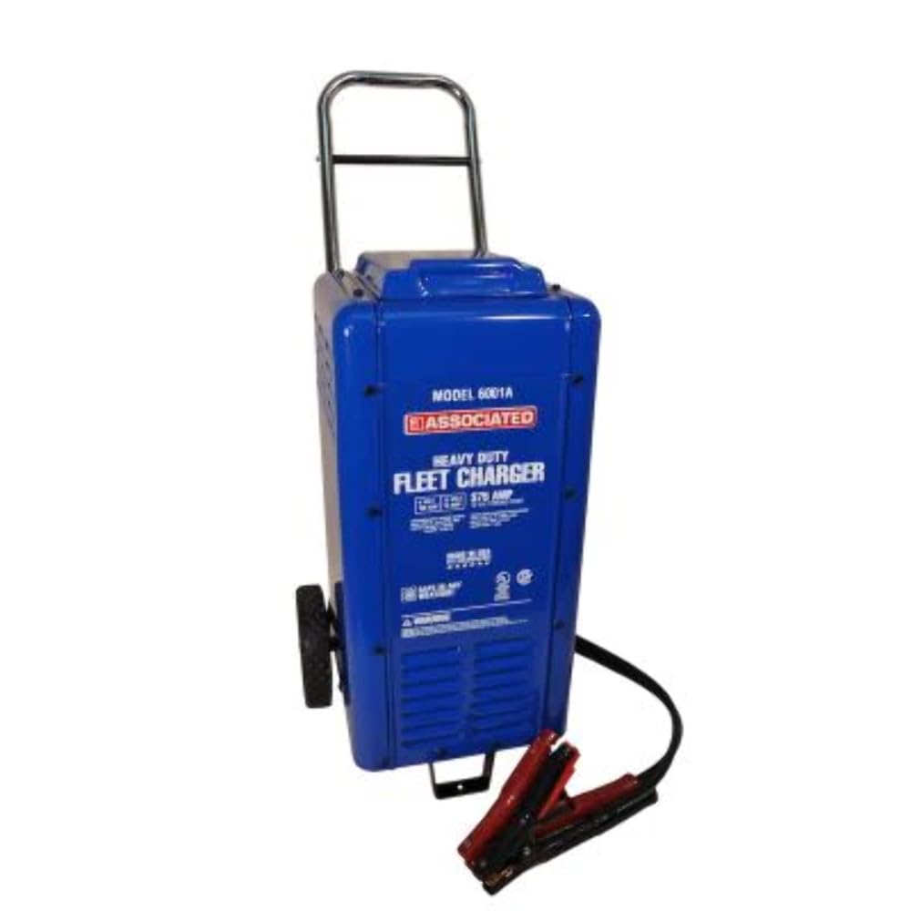 6V/12V Heavy Duty Wheeled Commercial Battery Charger