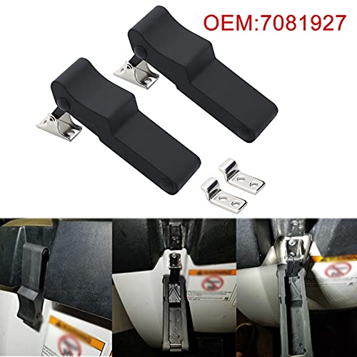 Acouto Front Storage Latch For Polaris 450 570 850 1000 Etx 7081927 2Pcs Front Storage Rack Rubber Latches Replacement, Front Storage Cargo Box Latch For 570 2014-2021