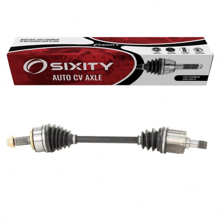 Sixity Auto Front Left CV Axle compatible with Honda CR-V 2007-2014 - Driver Side Complete Axle Shaft Assembly
