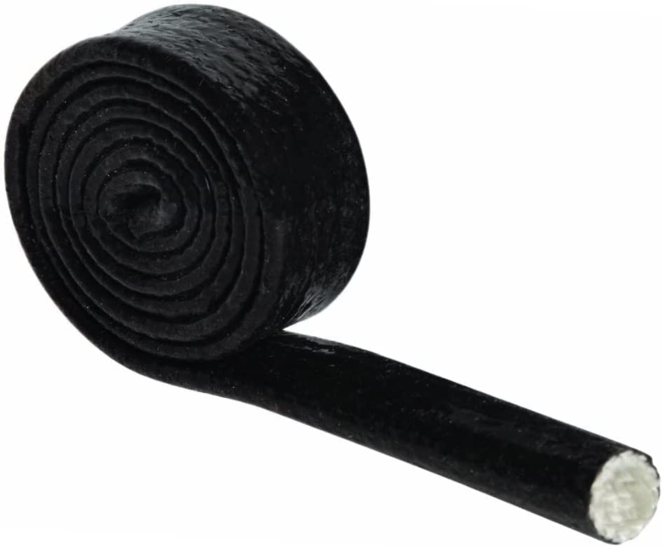 Insulation Heat Shielded Fire Thermo Armor Fire Sleeve Silicone Coated Fiberglass Heat Protection for Automotive Hose Lines & El