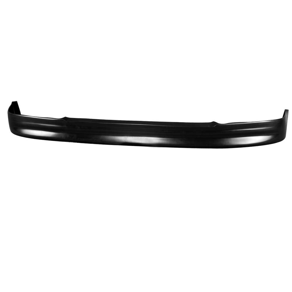 Front Bumper Lip Compatible with 1990-1991 Honda Civic3Dr HB 4Dr Sedan, CS Style PU Black Front Lip Spoiler Splitter Air Dam Chi