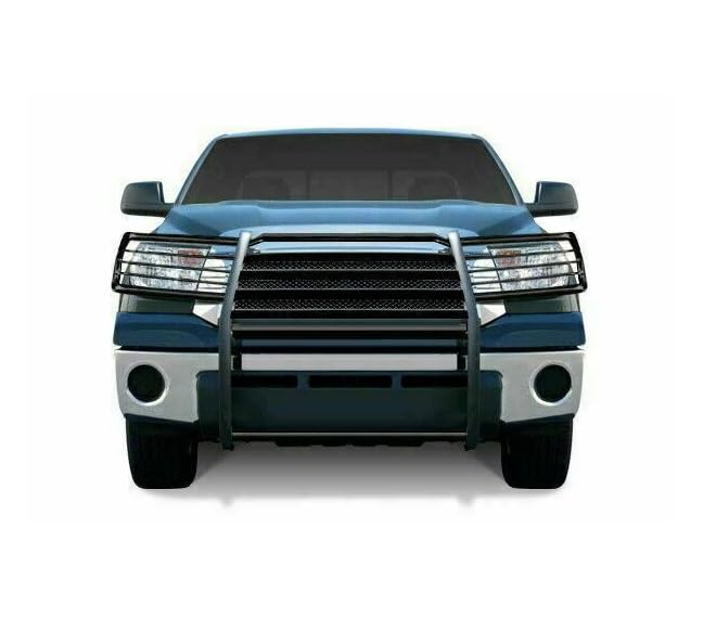 Black Horse Grille brush Bumper Guard Modular Black Compatible with 2008-2022 Toyota Sequoia|2007-2021 Toyota Tundra(Excl. 08-21
