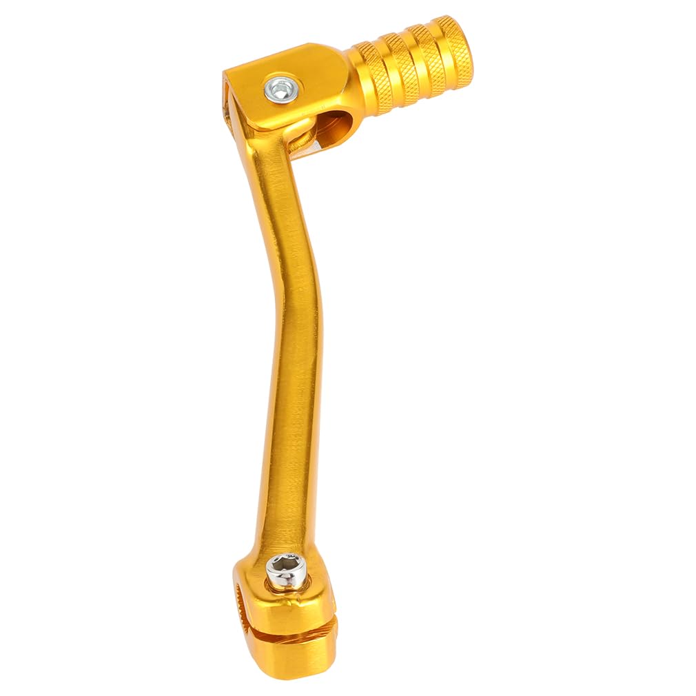 Hiaors Golden Folding Shift Lever Shifter Pedal Gear For 50Cc 110Cc 125Cc 150Cc Chinese Made Dirt Bike Taotao Coolster Roketa Sunl Atv Quad Parts