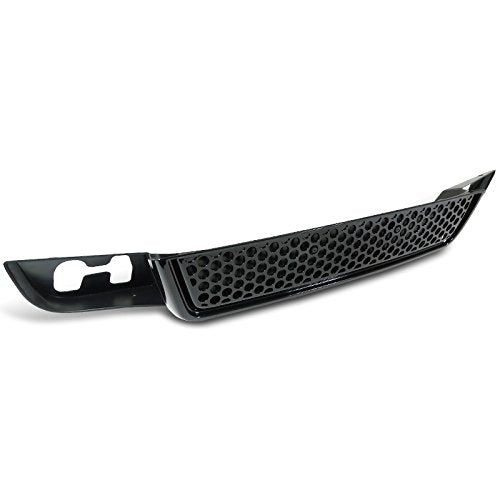 Spec-D Tuning HG-DEN07LWJMO GMC Yukon Denali Hybrid Black Round Hole Style Front Lower Hood Grille