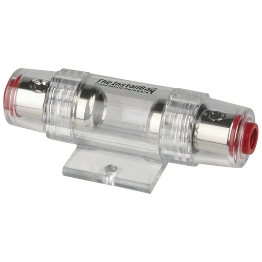 Install Bay - Agu Fuse Holder Nickel 4/8 Gauge Each - Retail Pack (Fhagu), Display Products