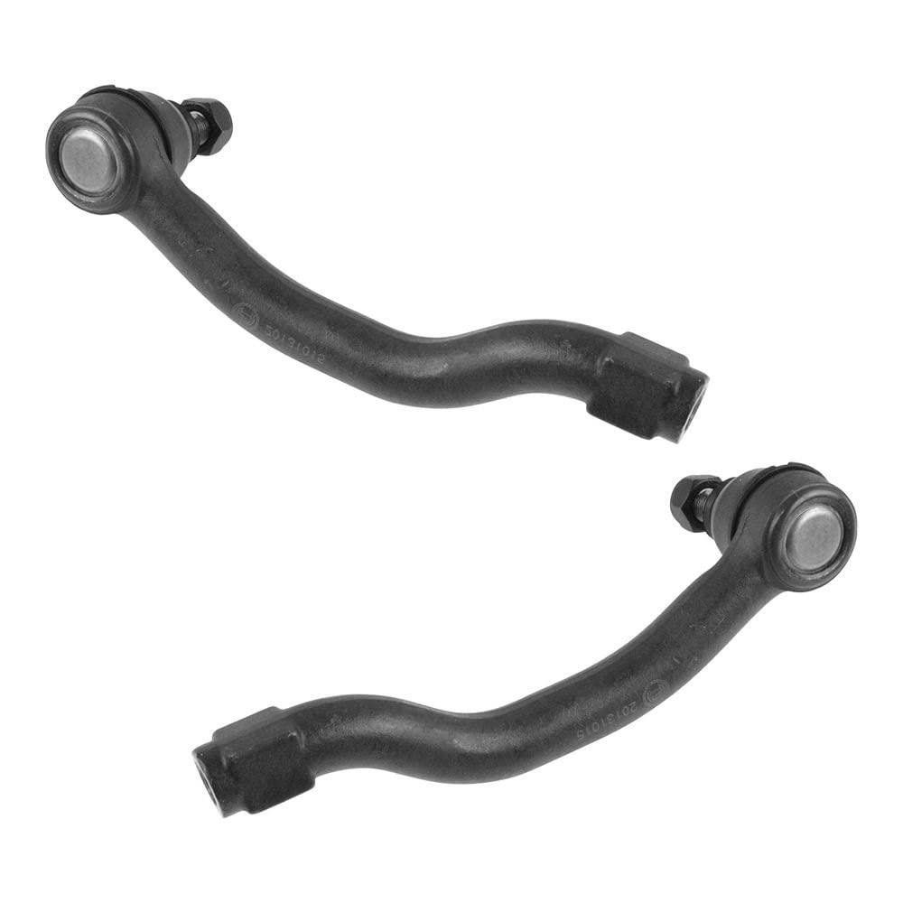 TRQ Front Outer Tie Rod Set Compatible with 2009-2014 Acura TSX 2008-2012 Honda Accord