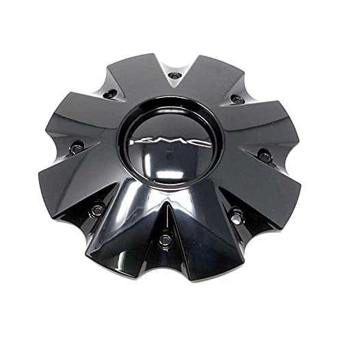KMC Wheels KM651 Slide Cap - Gloss Black - Metal - Model 841L210S1