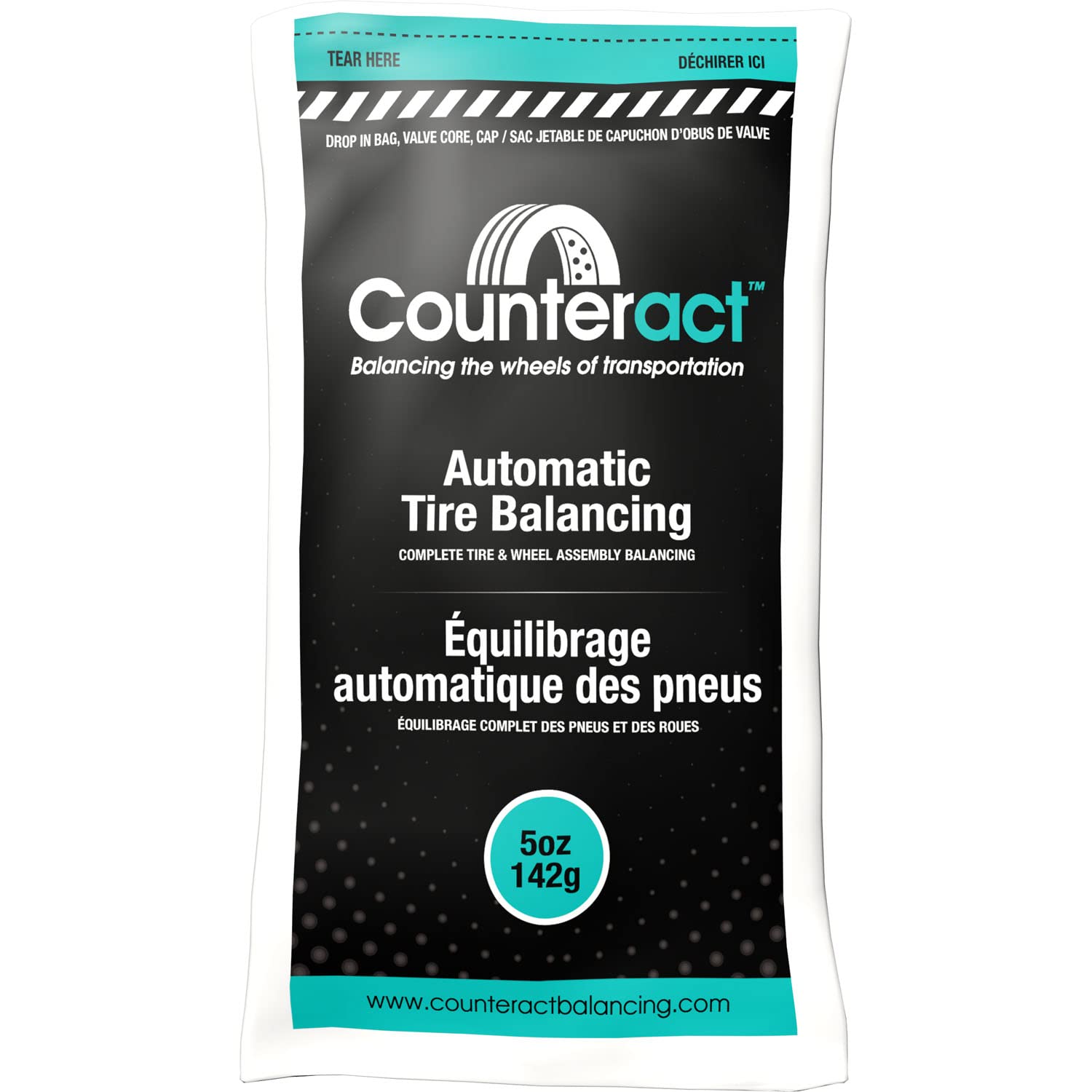 Counteract 451-00205 Bag (Tire Balancing Beads, 5 Oz)