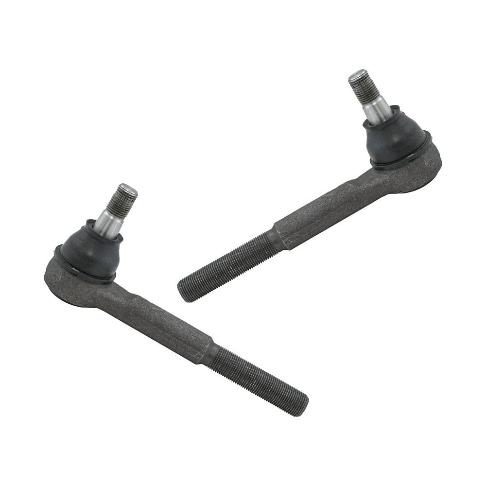 TRQ Front Outer Tie Rod End Pair LH Driver & RH Passenger Sides Compatible with Chevy GMC
