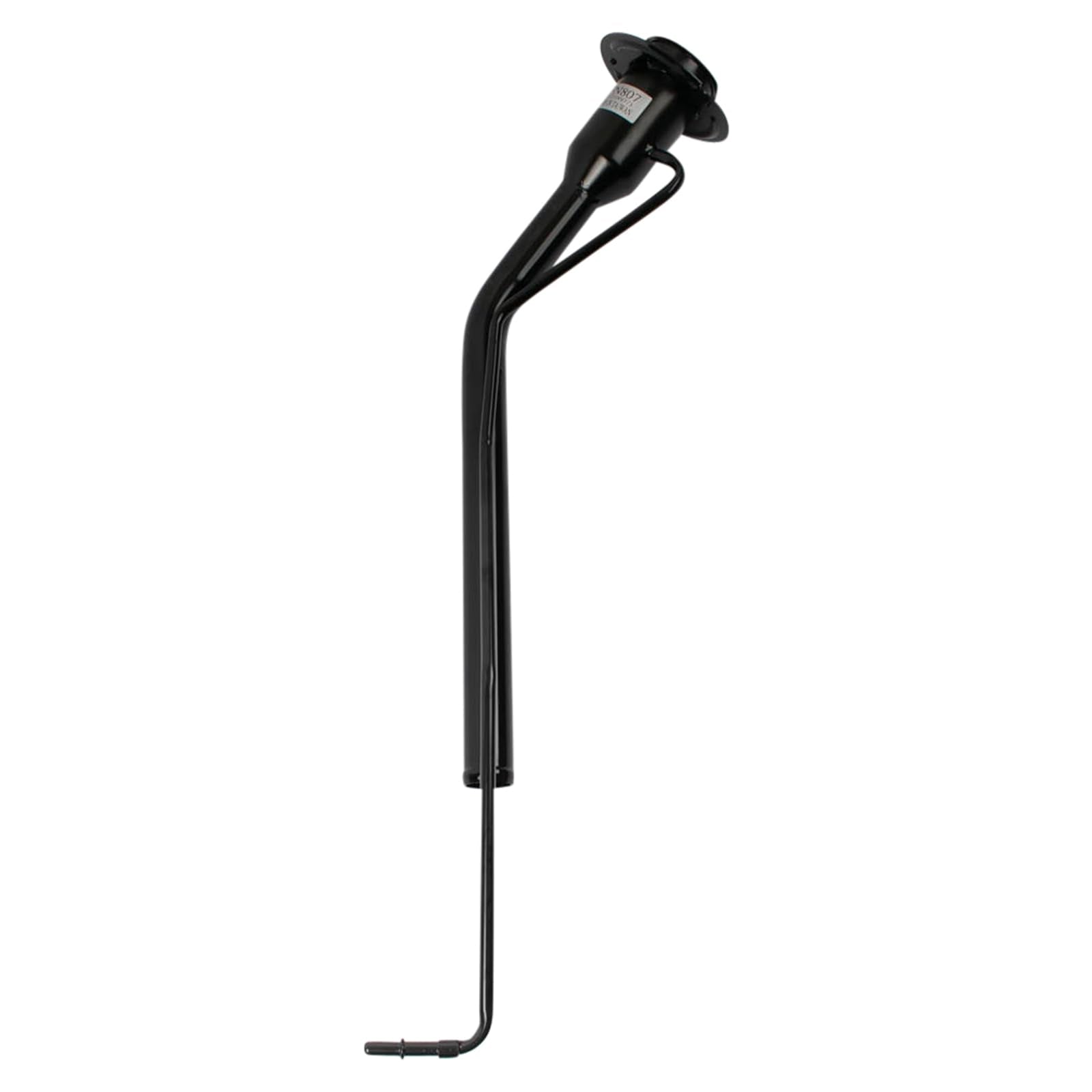 Trq Center Fuel Tank Filler Neck Black Compatible With 2008-2010 Ford F-250 Super Duty F-350 Super Duty