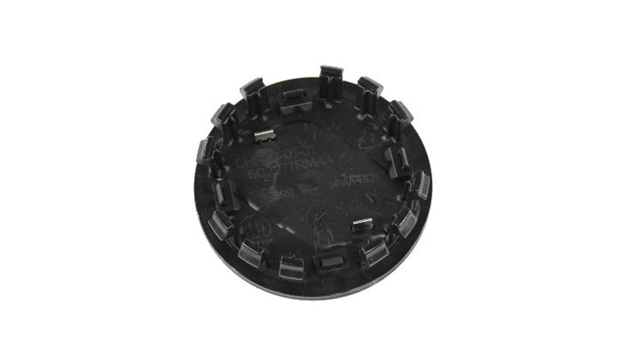 Mopar Dodge Challenger Charger Matte Black Chrome Stripe Wheel Center Cap Oem