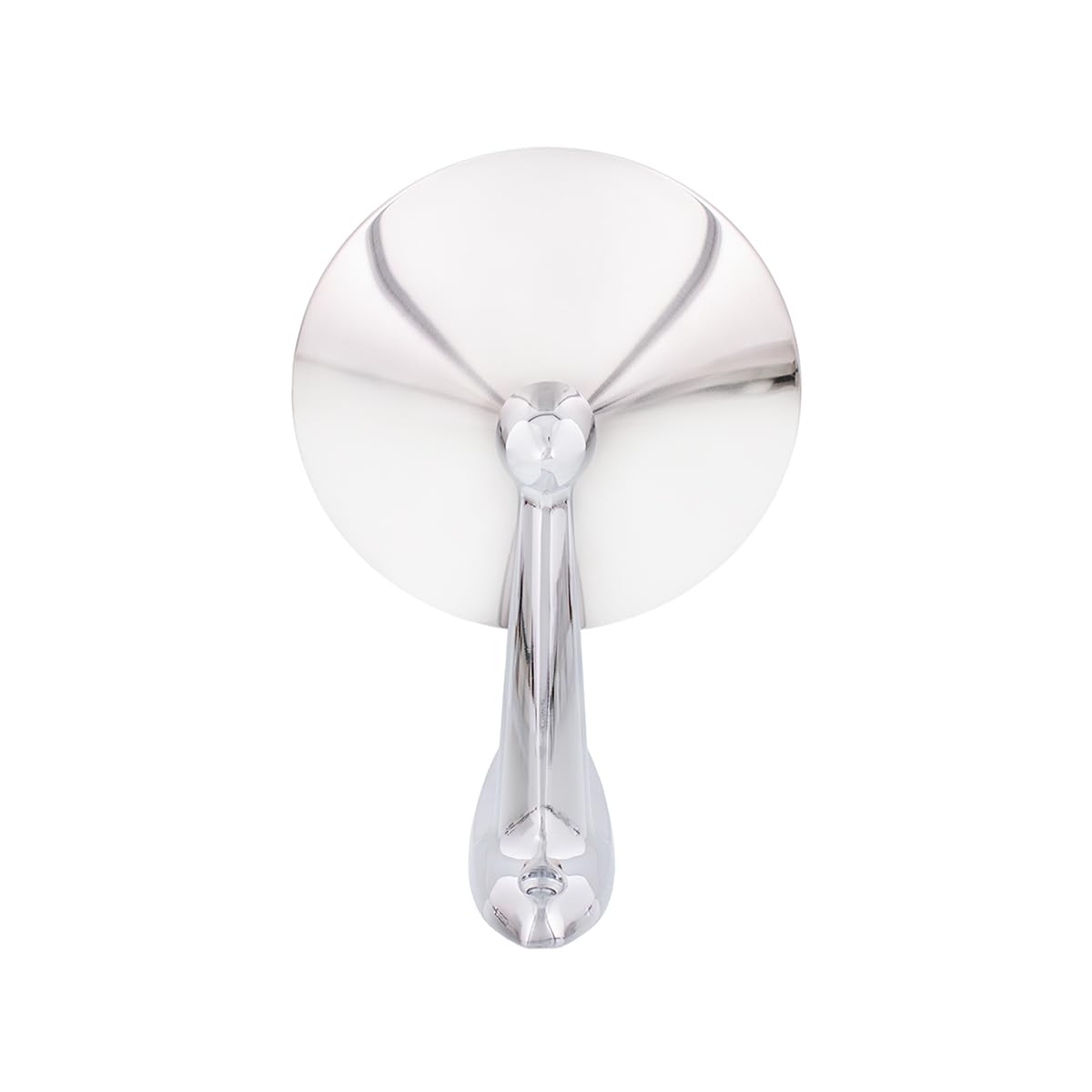 United Pacific C555728 Stainless Steel Exterior Rear View Mirror for 1955-57 Chevy Passenger Car, Chrome Plated Mirror Arm, L/H or R/H Application – ONE UNIT