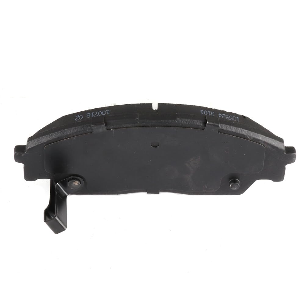 Scitoo D373 Front Semi-Metal Brake Pads Sets - Fit For Honda Civic 1988-1991, Crx 1990-1991, Prelude 1988-1990