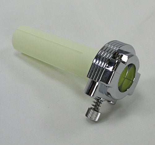 Chrome Harley Dual Throttle Assembly W/Sleeve For 1981-1995 Harley Big Twin Fx/Fl, Softail, Dyna, Fxr, Tour Glide, Wide Glide, Electra Glide, Road Glide, Sportster - Replaces Hd# 56392-77, 56395-81