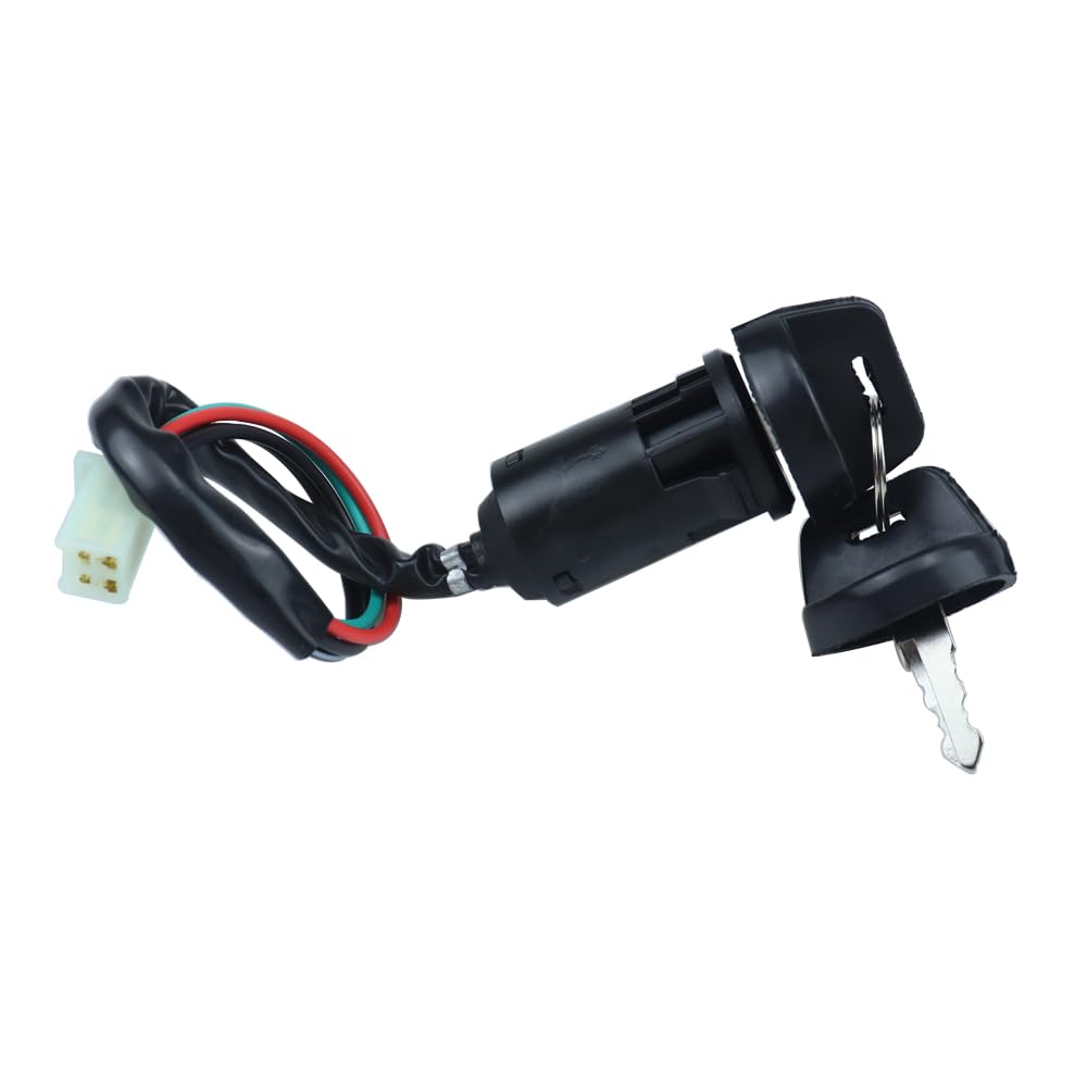 4 Pin Ignition Switch Key Set With Cap For 50Cc 70Cc 90Cc 110Cc 125Cc 150Cc 200Cc 250Cc Taotao Sunl Chinese Atv Dirt Bike Electr