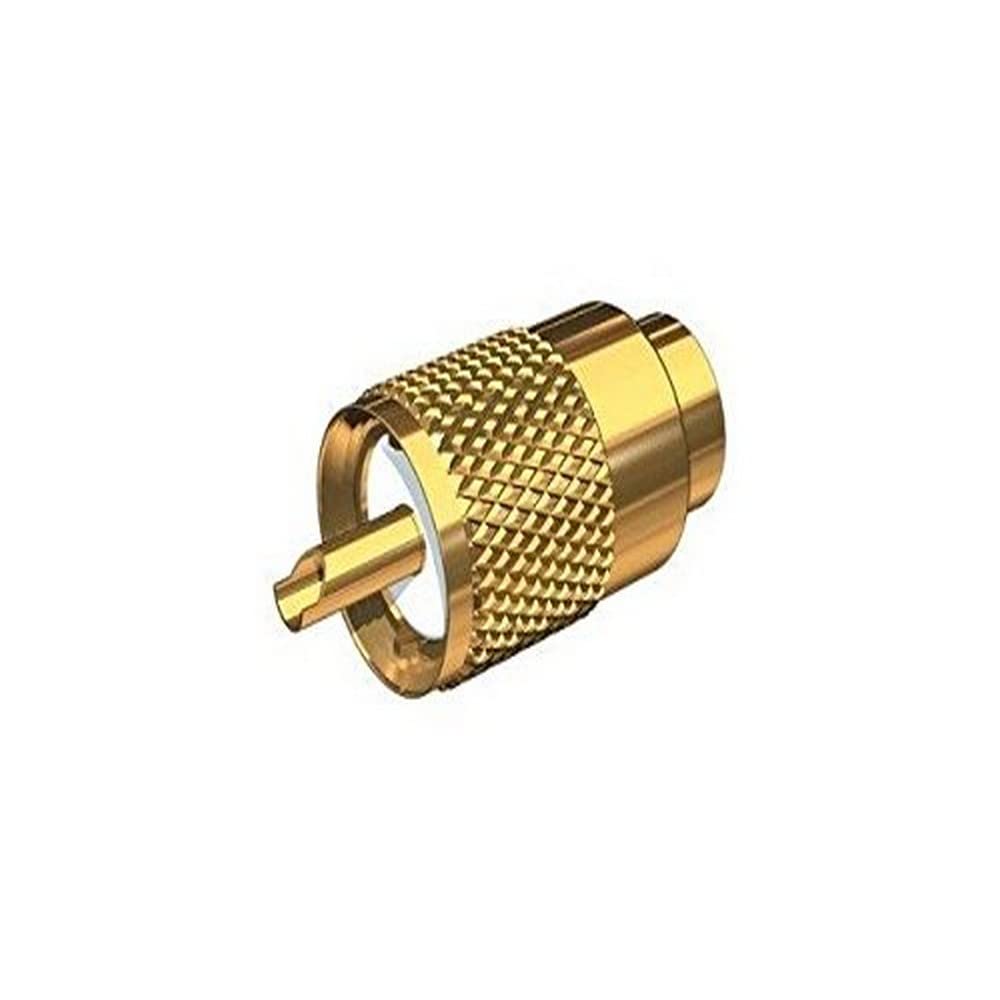 Shakespeare Pl-259-G Gold-Plated Pl-259 Connector For Rg-8/Au & Rg-213 Coax