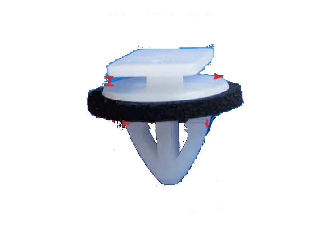 Autobahn88 Retainer Clip For Rocker Panel, Compatible With Hyundai (Oem: 87702-H1000) (Pack Of 20)