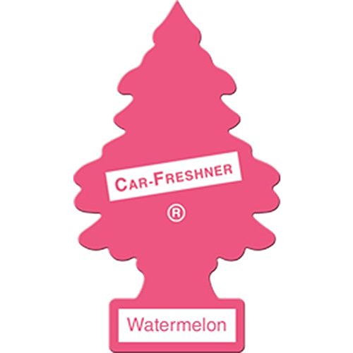 Little Trees Car Air Freshener | Hanging Paper Tree For Home Or Car | Watermelon | 3 Pack