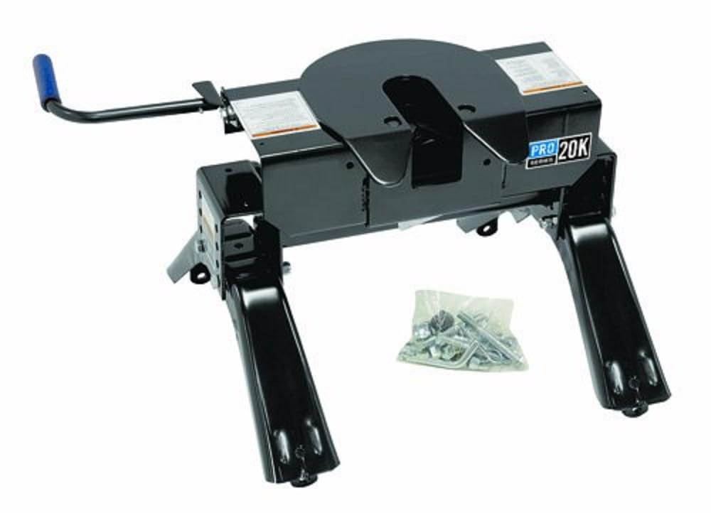 Reese 20K Fifth Wheel Hitch (Includes: Head, Head Support, Handle Kit & Legs) (Rail Kit Sold Separately)