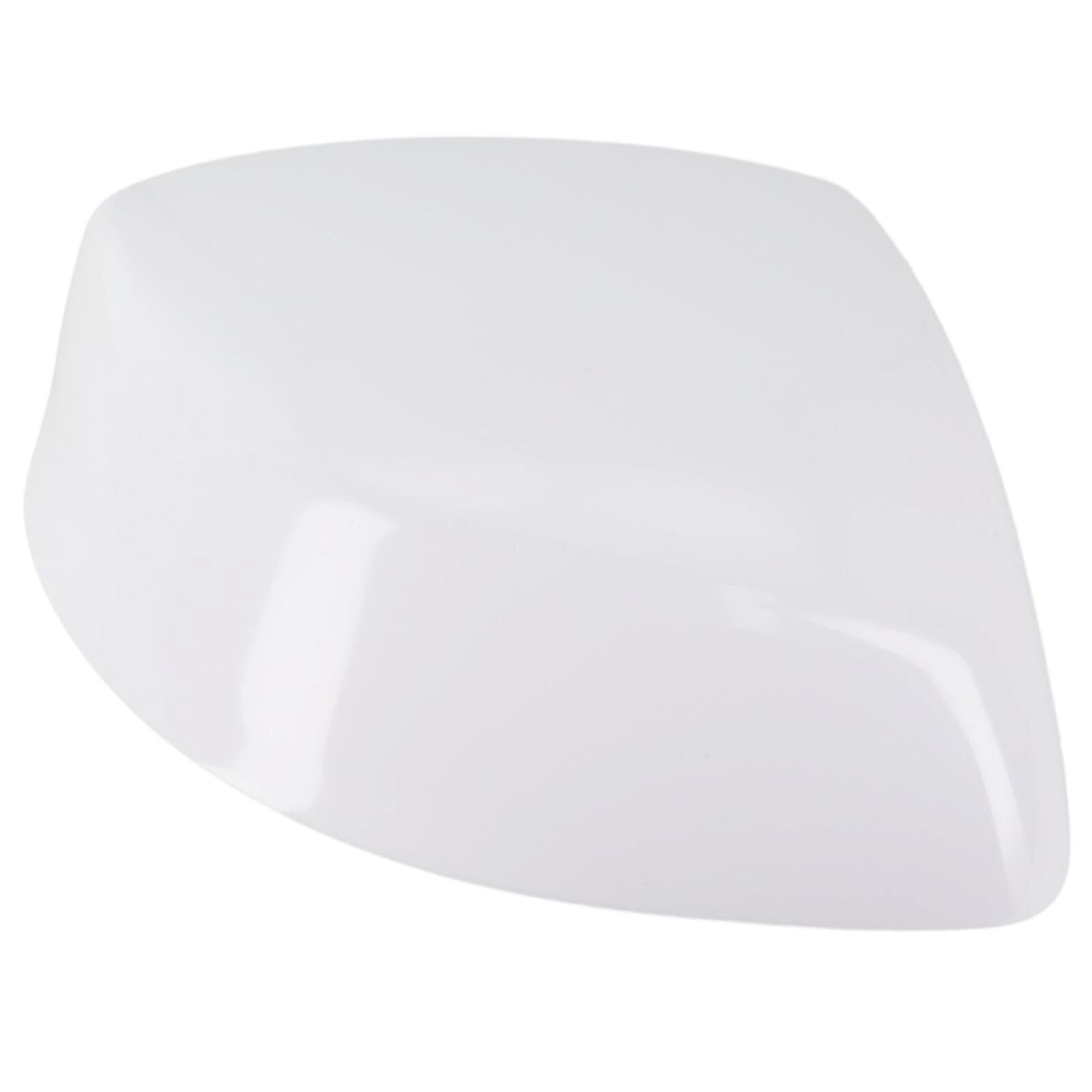 Car Side Rearview Mirror Cap Cover For Honda Civic 9Th 2012 2013 2014 2015 White Direct Replacement Style (Right Side)