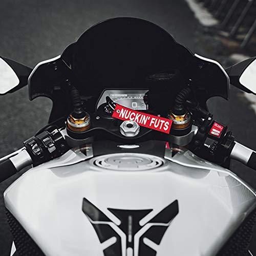 Motoloot Keychain For Motorcycles, Scooters, Cars And Gifts (Nuckin' Futs)