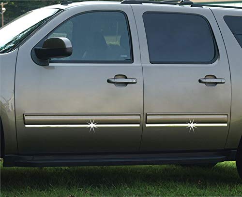 Cowles - Premium Universal Body Molding For All Vehicles - Easy Install, Chrome Finish, 1'' By 12 Ft, Uv Protected, Long Lasting