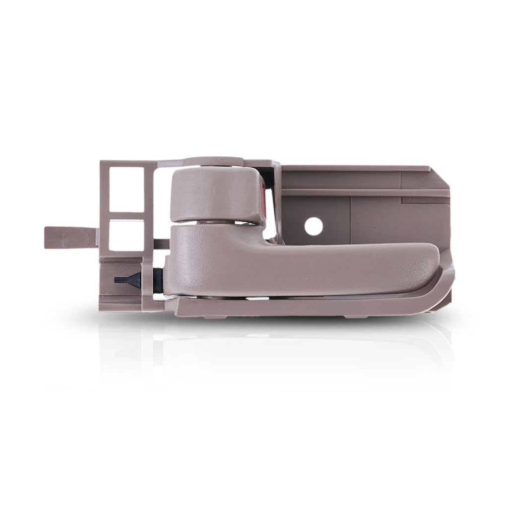 Door Handle for Toyota Corolla 2003-2008 Driver Side | Interior | Front | Brown | with Door Lock Button| Trim:All Submodels