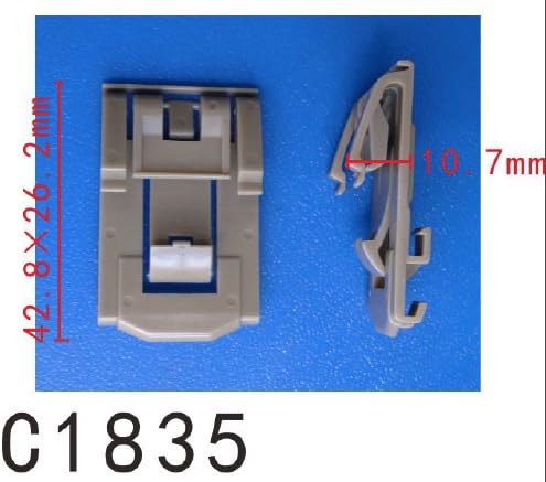 Autobahn88 Retainer Clip For Window Weatherstrip, Compatible With Gm (Oem: 11547339) (Pack Of 20)