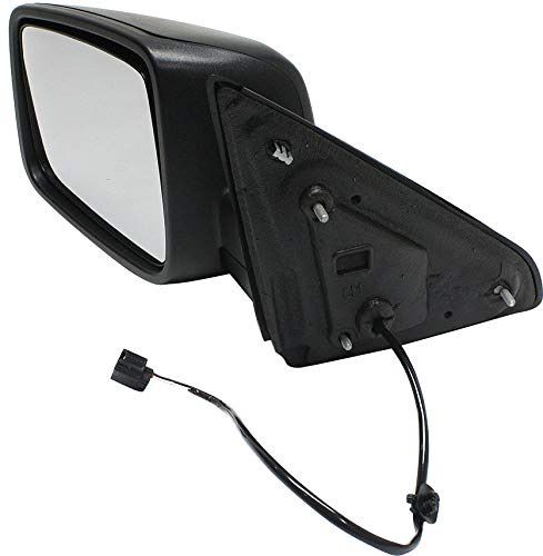 Kool Vue Mirror Compatible with 2013-2018 Ram 1500, 2013-2022 Ram 2500, 2013-2022 Ram 3500, 2019-2022 Ram 1500 Classic Driver Left Side, Manual Adjust, Manual Folding, Textured