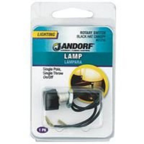Jandorf Specialty Hardw Switch Rotary Black Hat On/Off 61216