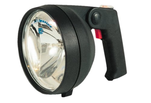 Hella 998502001 8502 Series 12V Dc Twin Beam Hand Held Search Light With Black Housing