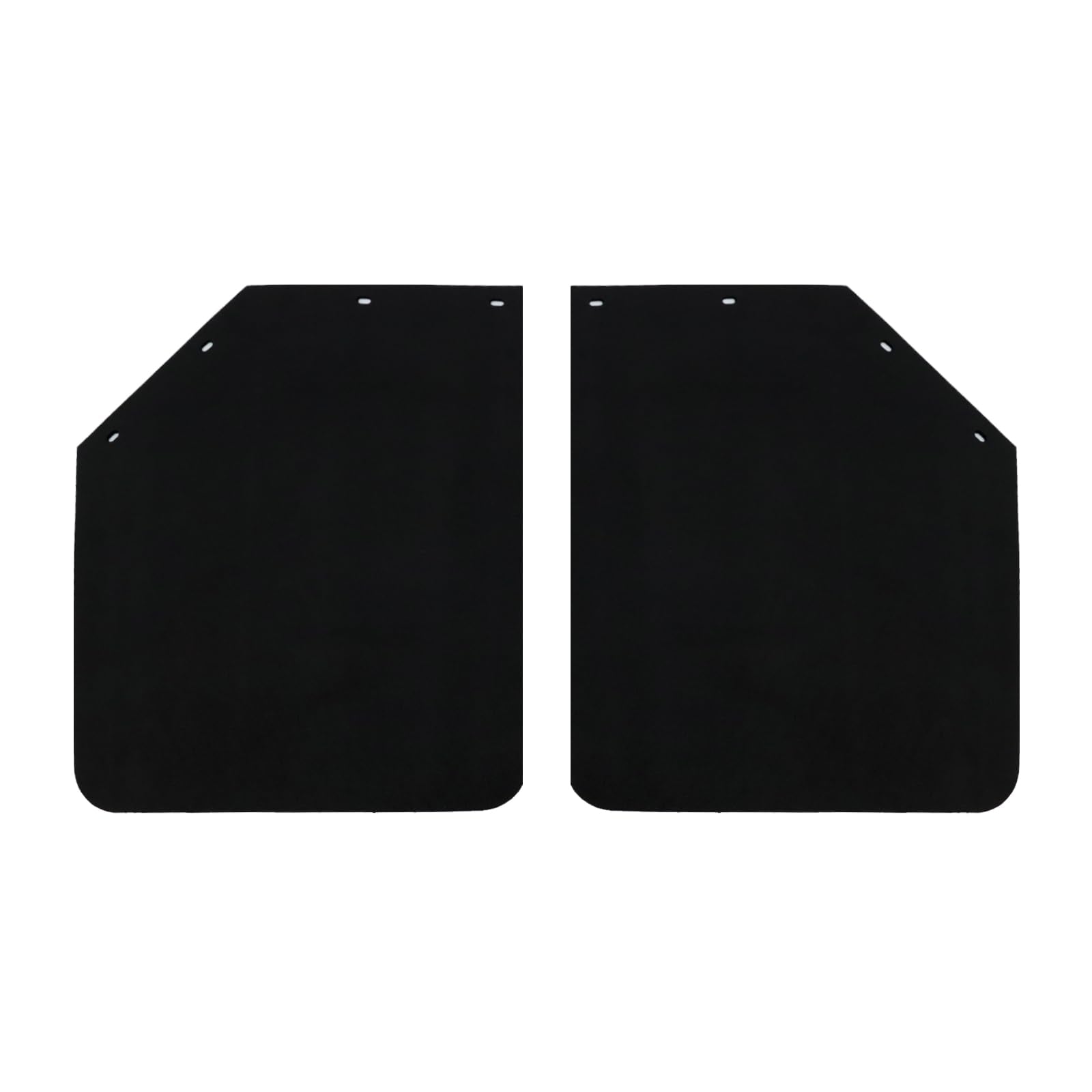 TAIROD 2024 New Upgrade Mud Flap for Semi Truck/Trailer, Black Universal Heavy Duty Rubber MudFlaps, 24x30 inch 2 Pack