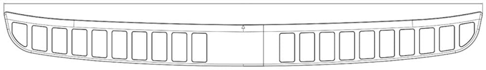Dawn Enterprises Rbp-003 Rear Bumper Protector