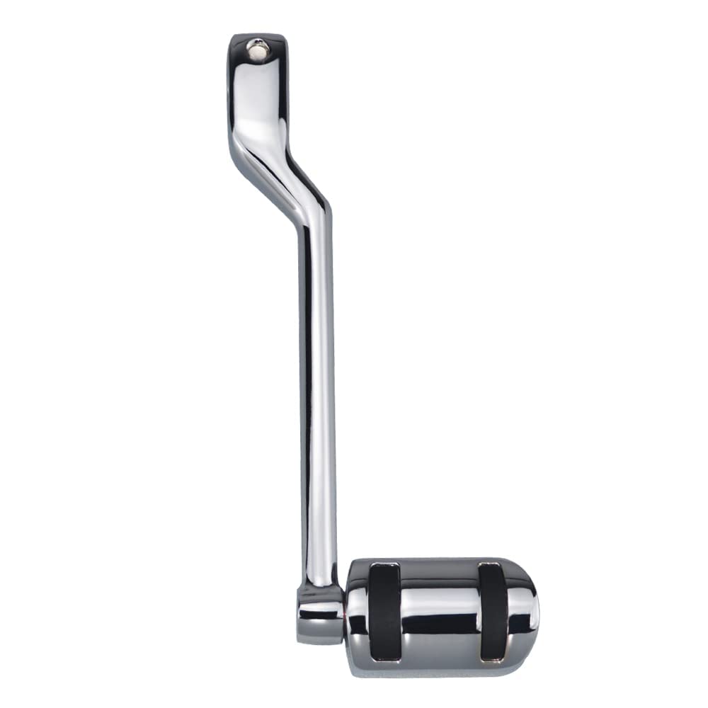 Wowtk Heel Shift Lever,Rear Shift Lever W/Shifter Peg For Harley 1986-2017 Fl Softail, 1988-2024 Touring Road Glide Electra Glid