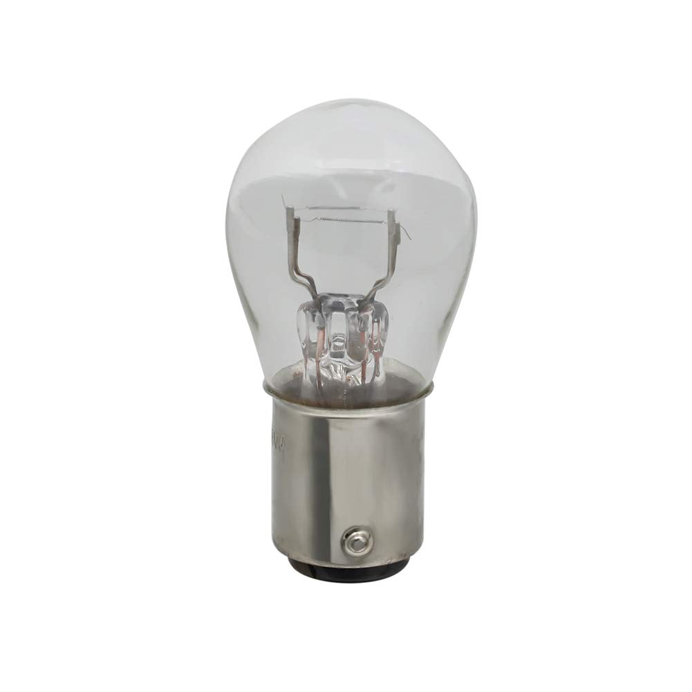 Motoparty 6V 21/5W Tail Brake Light Bulb, Rear Indicator For Kawasaki Suzuki Honda Yamaha Motorcycle Scooter 10Pcs