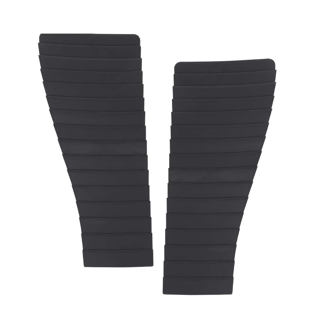 Pit66 Hood Louver Inserts Compatible With Chevy Camaro Z28 & Iroc 1985 1986 1987 1988 1989 1990 One Pair