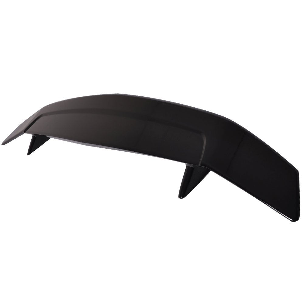 Trunk Spoiler Compatible with 2013-2016 Dodge Dart, Painted Glossy Black ABS Spoiler Wing Rear Trunk Lip by IKON MOTORSPORTS, 2014 2015