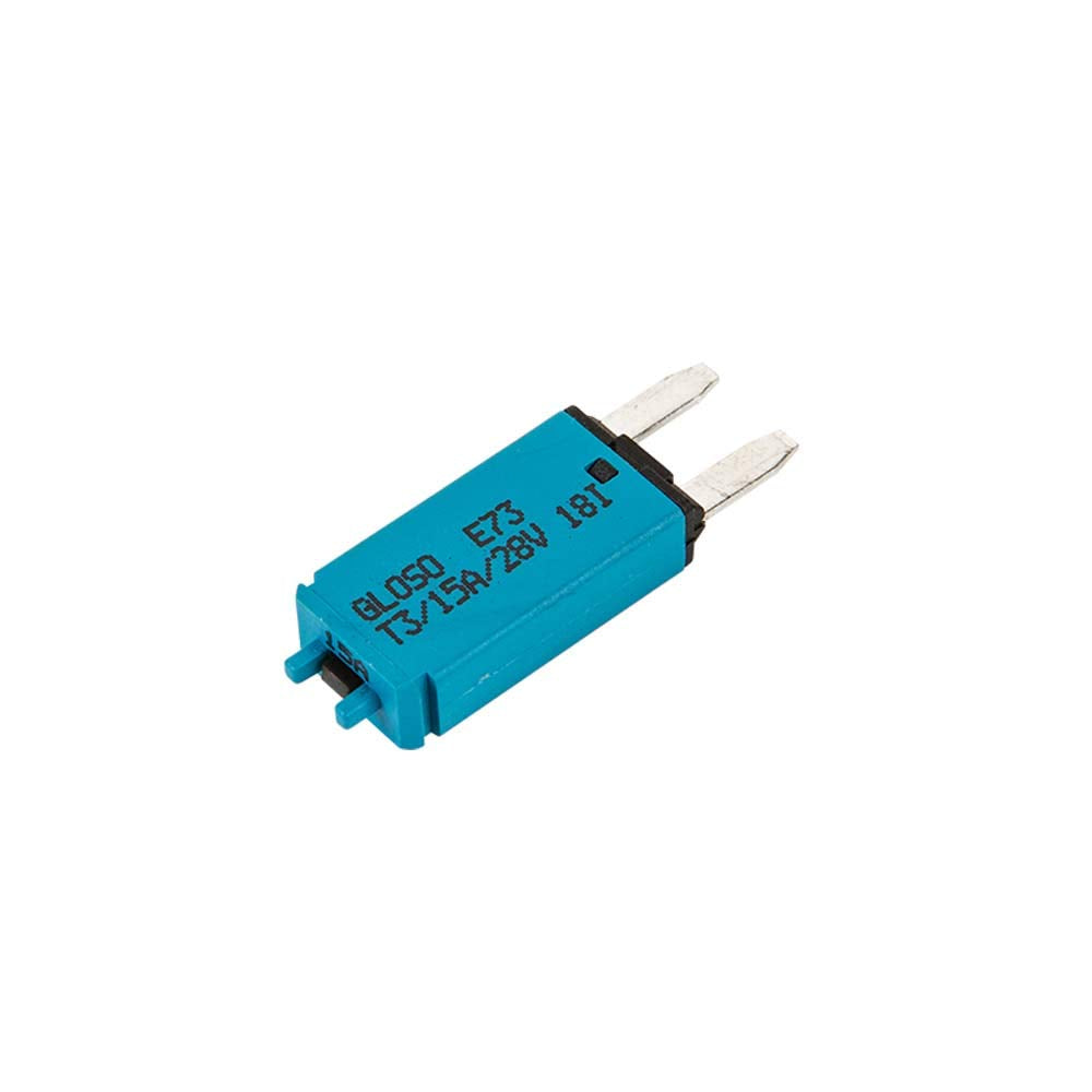 GLOSO Circuit Breakers E73 Mini ATM 15 Amp Manual Reset (T3) - 1 Pack ...