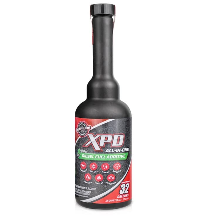 Opti-Lube Xpd All-Season Diesel Fuel Additive - 1 Gallon With Accessories (1 Hand Pump And Long Neck Accessory Bottles)