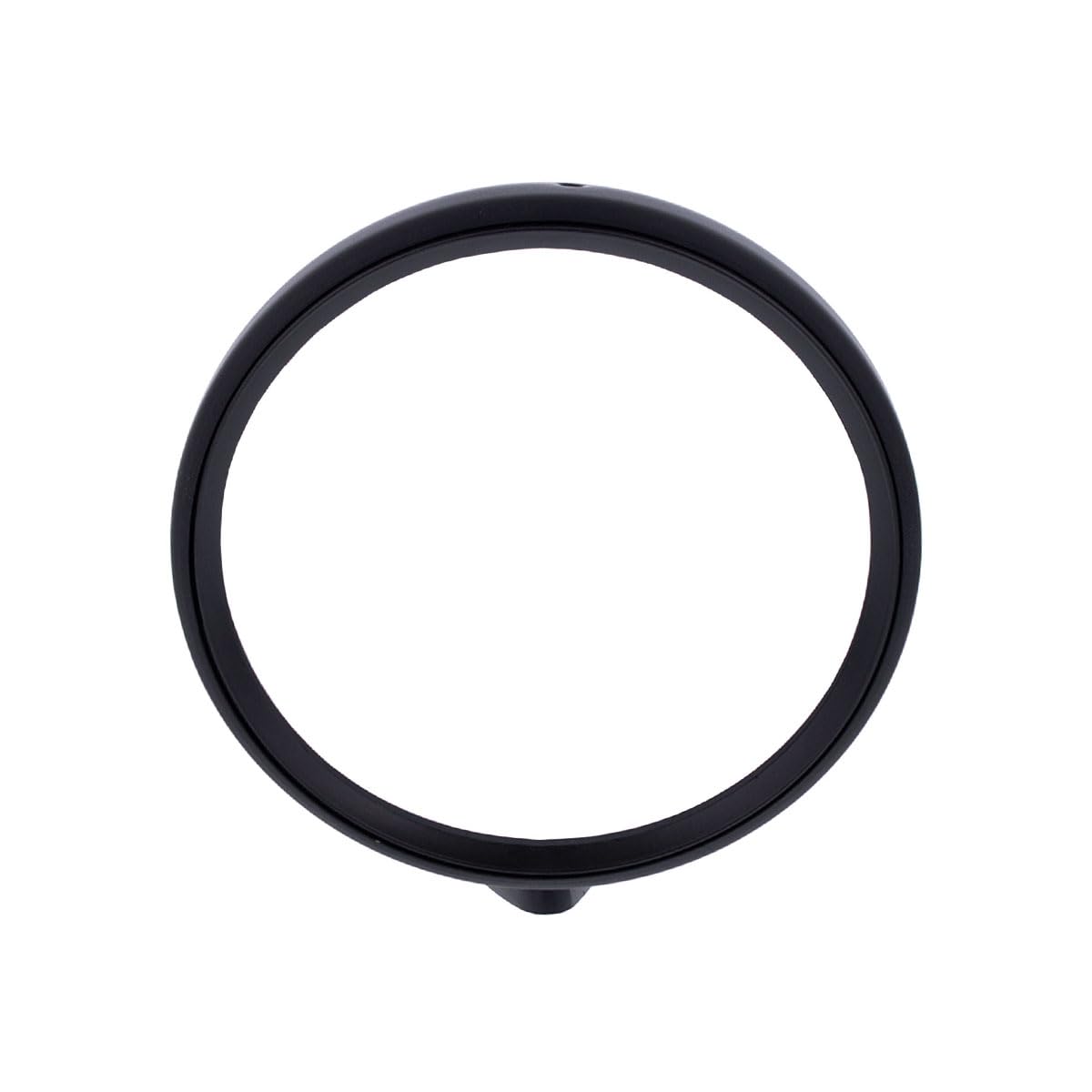 United Pacific S1403 GT Racing Style Mirror, Die-Cast Arm & Mirror Head, Universal Application, Fits L/H or R/H Side – Black – ONE MIRROR